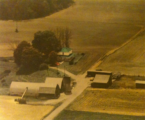 old photo of Nolan farm