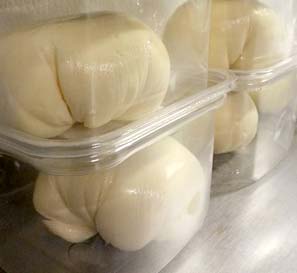 mozz balls in containers