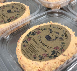 containers of pimento cheese